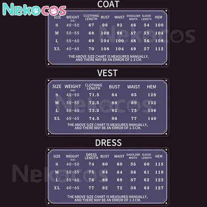 【Nekocos】Game Arknights Cosplay Eyjafjalla Cosplay Costume Premium Edition | Custom-Tailor