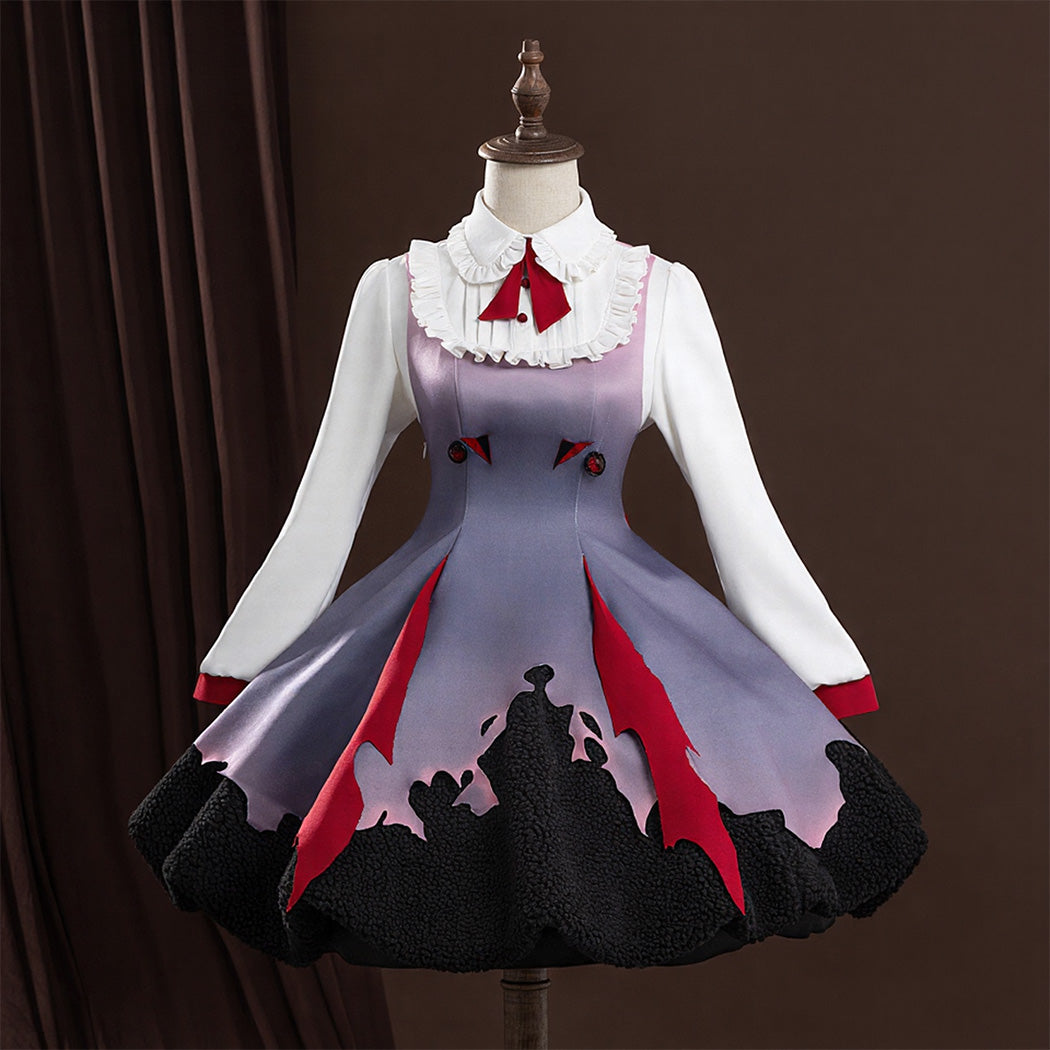 【Nekocos】Game Arknights Cosplay Eyjafjalla the Hvít Aska Cosplay Costume | Custom-Tailor