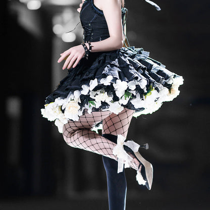 【Nekocos】Cosplay Floral Petticoats | In Stock
