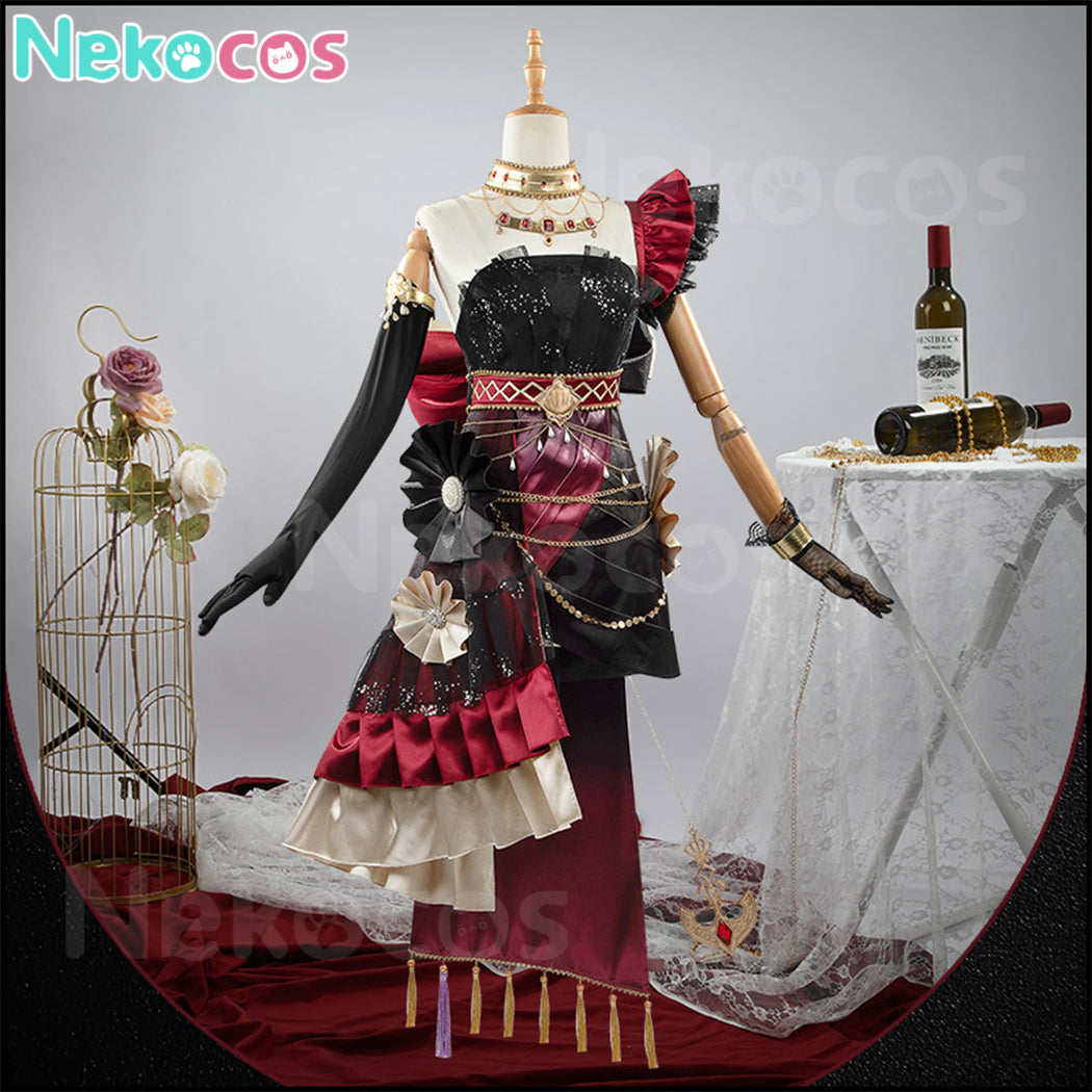【Nekocos】Game Uma Musume Pretty Derby Cosplay Arc de Triomphe Dress Gold Ship Cosplay Costume | Custom-Tailor