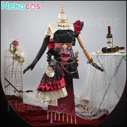 【Nekocos】Game Uma Musume Pretty Derby Cosplay Arc de Triomphe Dress Gold Ship Cosplay Costume | Custom-Tailor