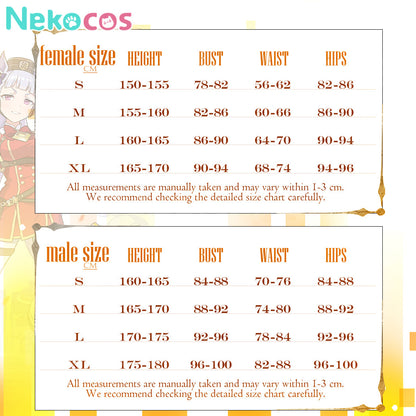 【Nekocos】Game Uma Musume Pretty Derby Cosplay Gold Ship Cosplay Costume | In Stock