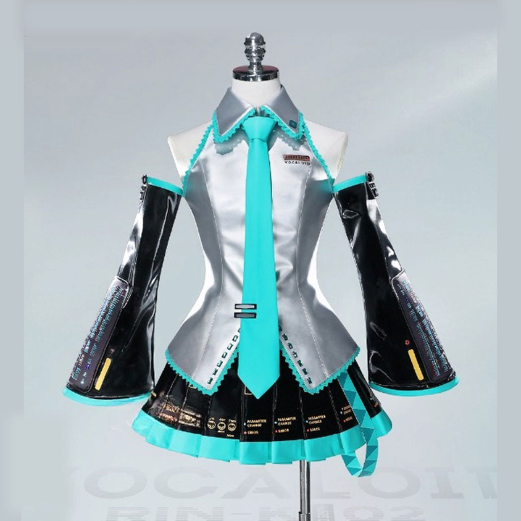 【Nekocos】Vocaloid Hatsune Miku Cosplay Snow Hatsune Cosplay Costume Premium Edition | Custom-Tailor