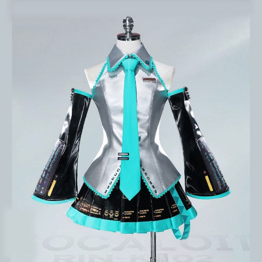 【Nekocos】Vocaloid Hatsune Miku Cosplay Snow Hatsune Cosplay Costume Premium Edition | Custom-Tailor
