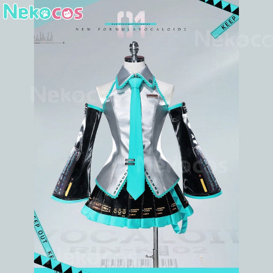 【Nekocos】Vocaloid Hatsune Miku Cosplay Snow Hatsune Cosplay Costume Premium Edition | Custom-Tailor