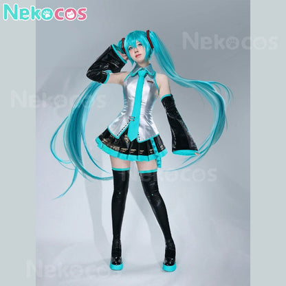 【Nekocos】Vocaloid Hatsune Miku Cosplay Snow Hatsune Cosplay Costume Premium Edition | Custom-Tailor