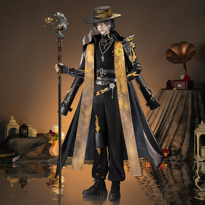 【Nekocos】Game Identity V Cosplay Gold Foil Cosplay Costume Premium Edition | In Stock