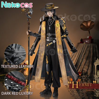 【Nekocos】Game Identity V Cosplay Gold Foil Cosplay Costume Premium Edition | In Stock