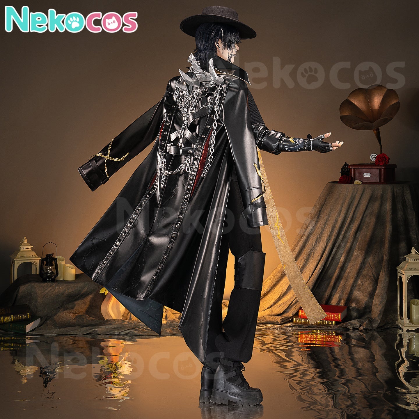 【Nekocos】Game Identity V Cosplay Gold Foil Cosplay Costume Premium Edition | In Stock