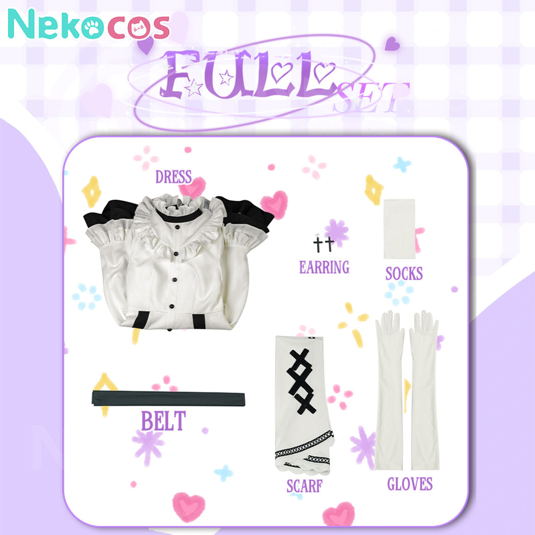 【Nekocos】Game Magical Girl Cosplay Hikami Meruru Cosplay Costume | Custom-Tailor