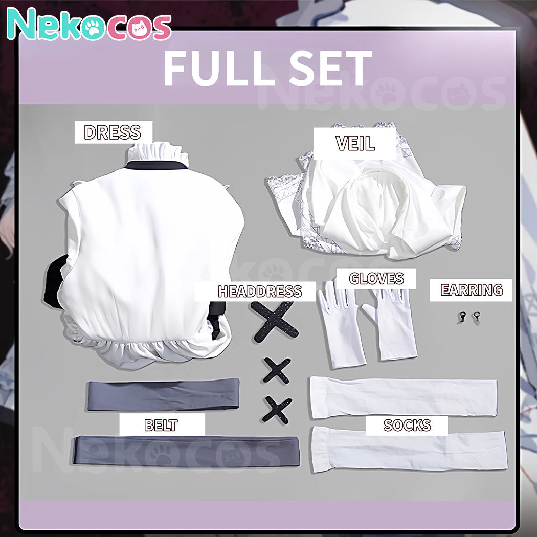 【Nekocos】Game Magical Girl Cosplay Hikami Meruru Cosplay Costume | Custom-Tailor