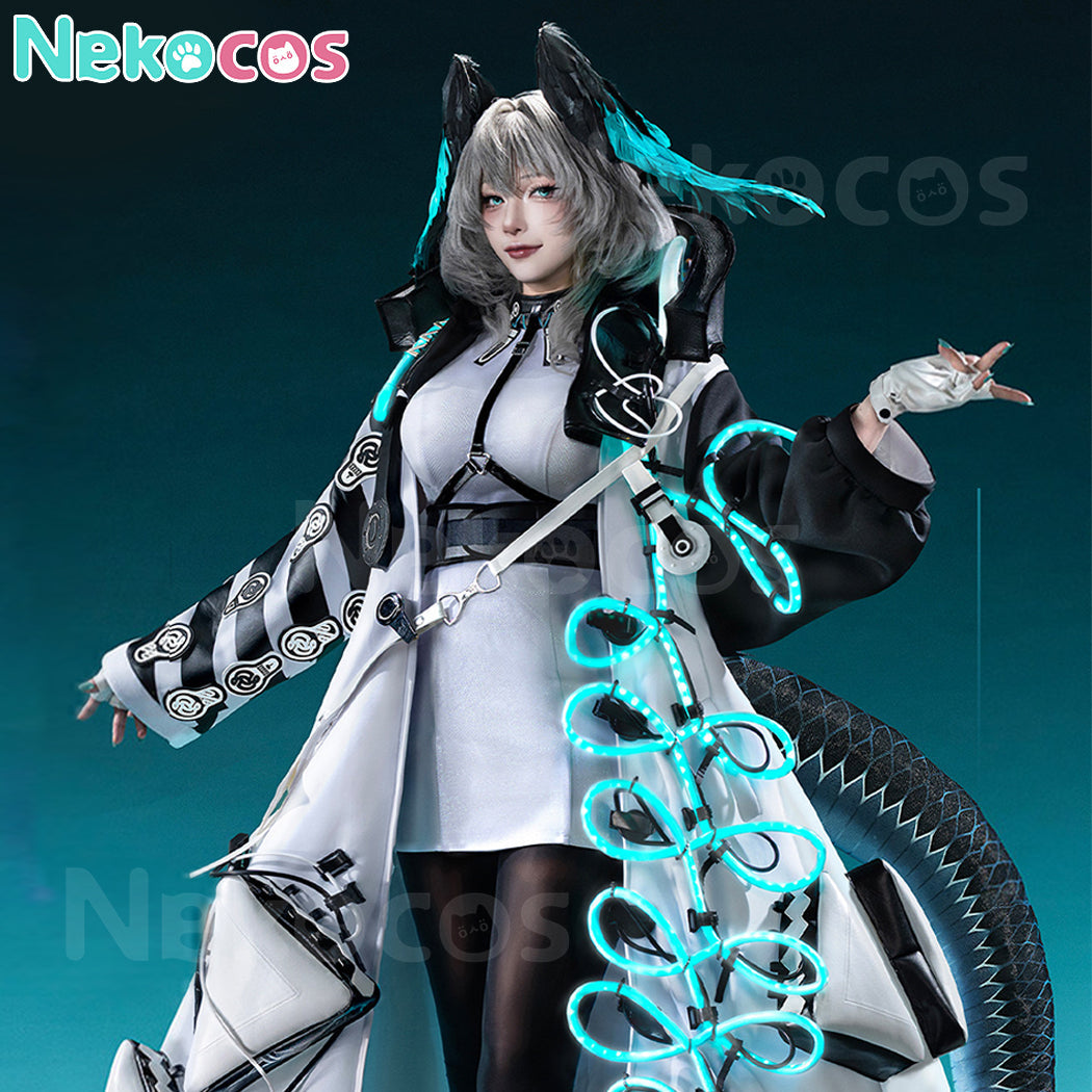 【Nekocos】Game Arknights Cosplay Ho'olheyak Cosplay Costume Premium Edition | Custom-Tailor