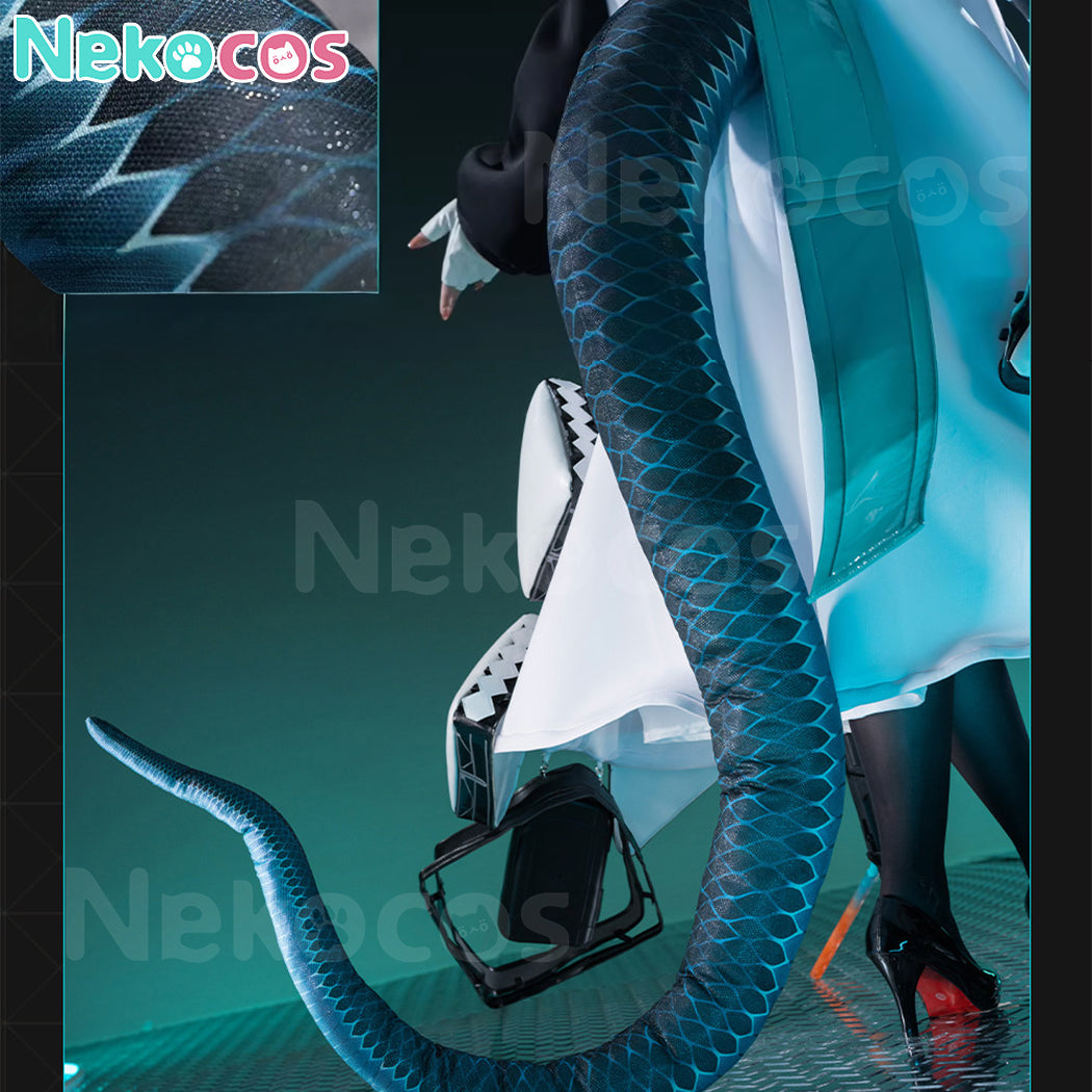 【Nekocos】Game Arknights Cosplay Ho'olheyak Cosplay Costume Premium Edition | Custom-Tailor
