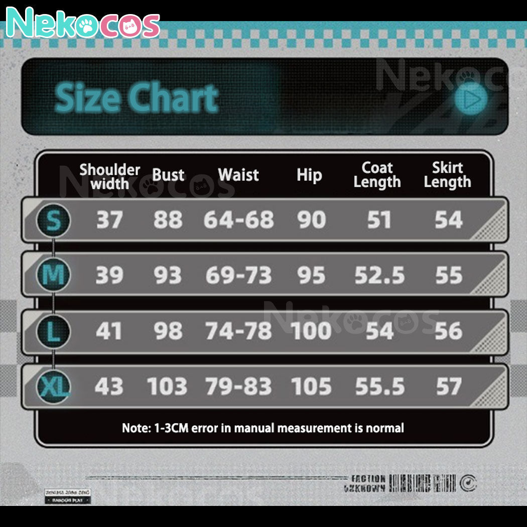 【Nekocos】Game Zenless Zone Zero Hoshimi Miyabi Cosplay Costume Premium Edition | In Stock