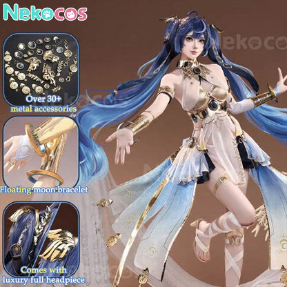 【Nekocos】Game Wuthering Waves Cosplay IUNO Cosplay Costume Premium Edition | Custom-Tailor