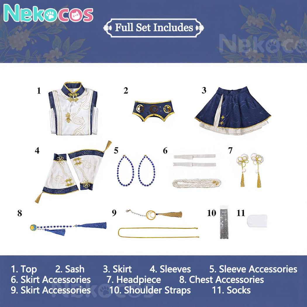 【Nekocos】Game Wuthering Waves Cosplay Iuno Cosplay Costume | In Stock