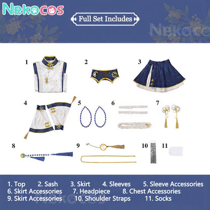 【Nekocos】Game Wuthering Waves Cosplay Iuno Cosplay Costume | In Stock