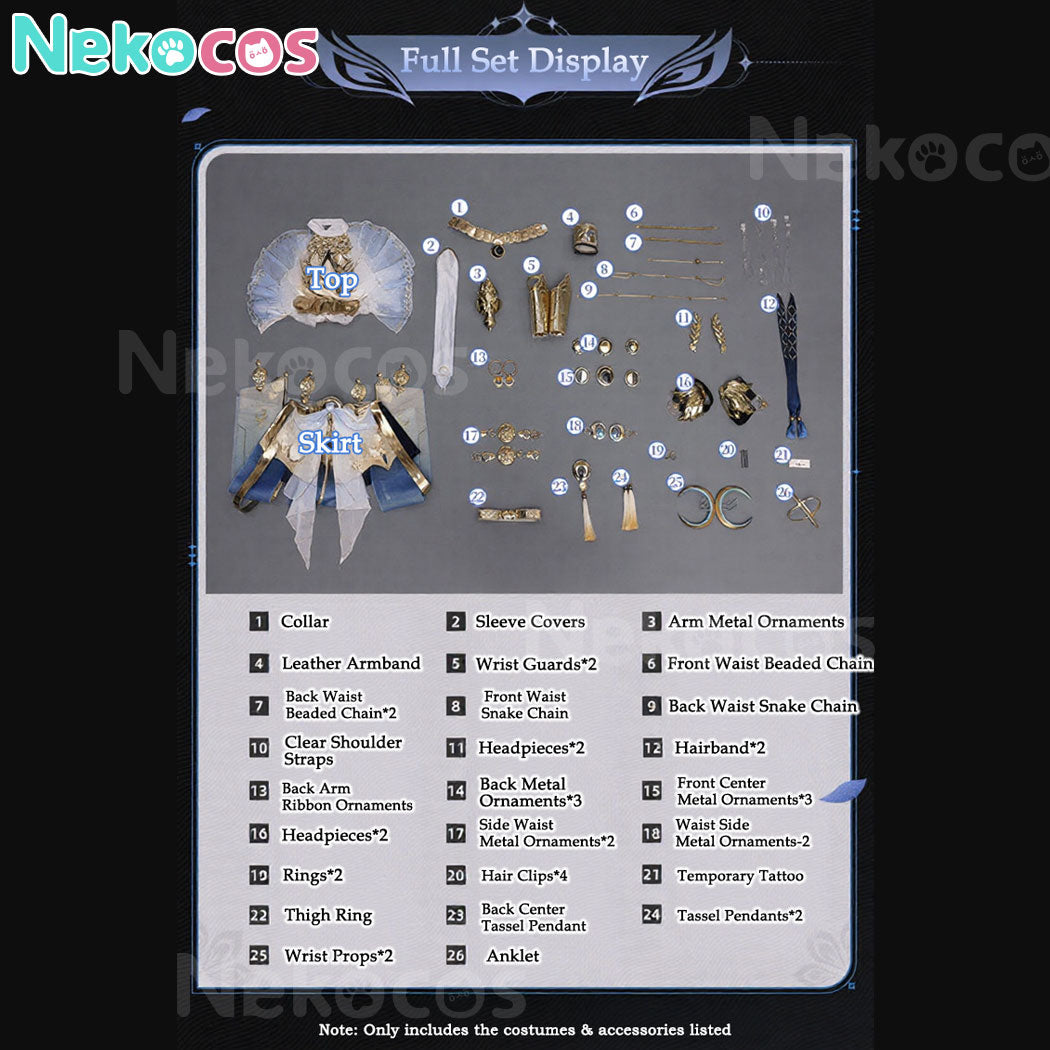 【Nekocos】Game Wuthering Waves Cosplay IUNO Cosplay Costume Premium Edition | Custom-Tailor