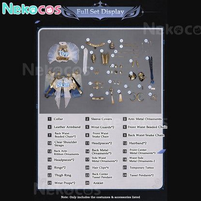 【Nekocos】Game Wuthering Waves Cosplay IUNO Cosplay Costume Premium Edition | Custom-Tailor