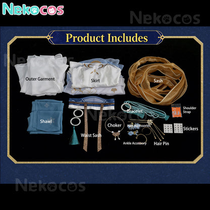 【Nekocos】Game Wuthering Waves Cosplay Iuno Cosplay Costume | In Stock
