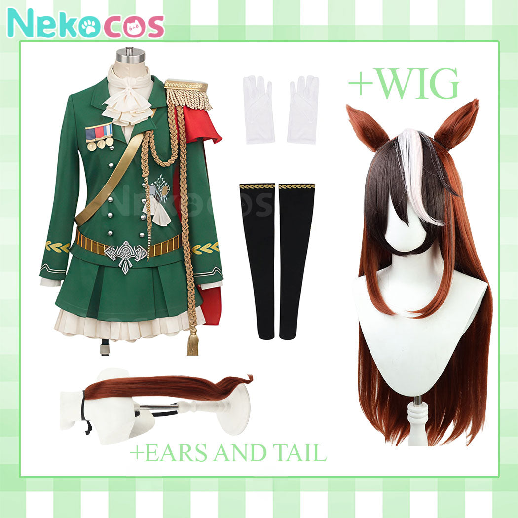【Nekocos】Game Uma Musume Pretty Derby Cosplay Symboli Rudolf Cosplay Costume | Custom-Tailor