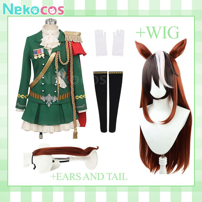 【Nekocos】Game Uma Musume Pretty Derby Cosplay Symboli Rudolf Cosplay Costume | Custom-Tailor