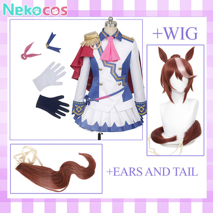 【Nekocos】Game Uma Musume Pretty Derby Cosplay Tokai Teio Cosplay Costume | Custom-Tailor
