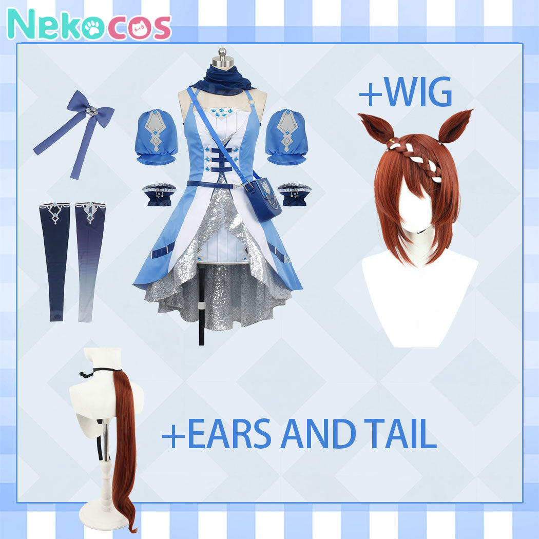 【Nekocos】Game Uma Musume Pretty Derby Cosplay Super Creek Cosplay Costume | Custom-Tailor