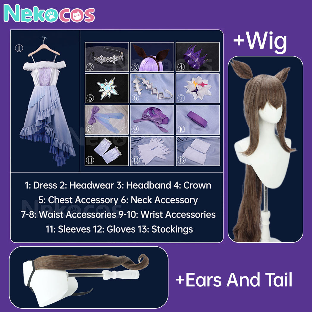 【Nekocos】Game Cosplay Admire Vega Christmas  Cosplay Costume | Custom-Tailor