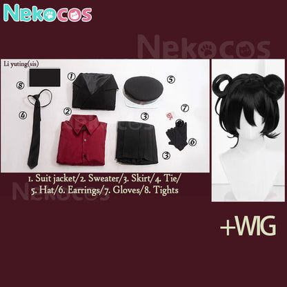 【Nekocos】Game Touqi Cosplay Li Yuting Cosplay Costume | In Stock