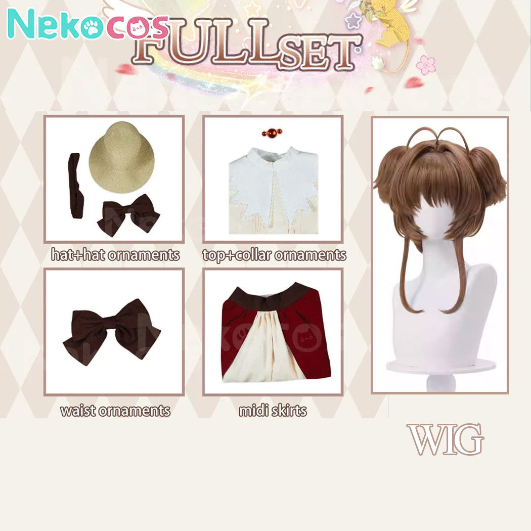 【Nekocos】Anime Cardcaptor Sakura Cosplay Kinomoto Sakura Cosplay Costume | Custom-TailorAnime,Cardcaptor Sakura,Costume