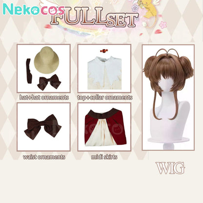 【Nekocos】Anime Cardcaptor Sakura Cosplay Kinomoto Sakura Cosplay Costume | Custom-TailorAnime,Cardcaptor Sakura,Costume