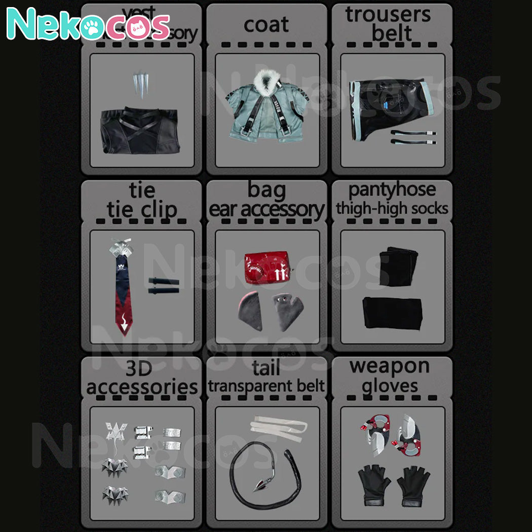 【Nekocos】Game Zenless Zone Zero Cosplay Jane Doe Cosplay Costume Premium Edition | In Stock