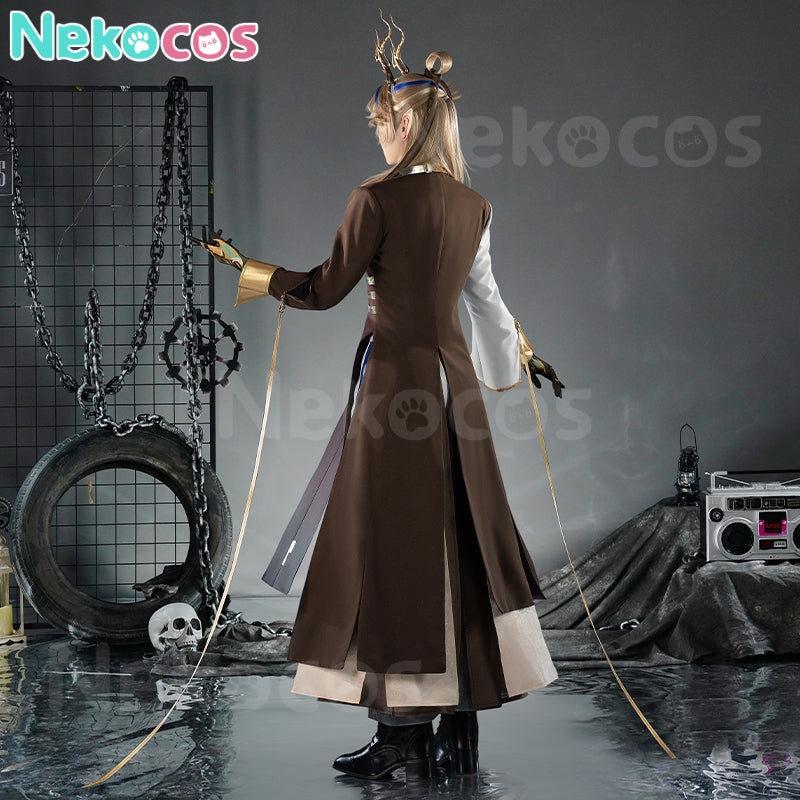 【Nekocos】Game Arknights Cosplay Ji Cosplay Costume Premium Edition | Custom-Tailor