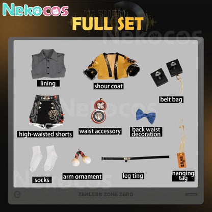 【Nekocos】Game Zenless Zone Zero Cosplay Ju Fufu Cosplay Costume Premium Edition | In Stock