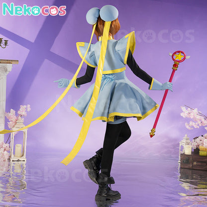 【Nekocos】Anime Cardcaptor Sakura Cosplay Kinomoto Sakura Dating Cosplay Costume Premium Edition | Custom-TailorAnime,Cardcaptor Sakura,Costume