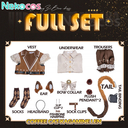 【Nekocos】Vocaloid Cosplay Kagamine Len Cosplay Costume | Custom-Tailor