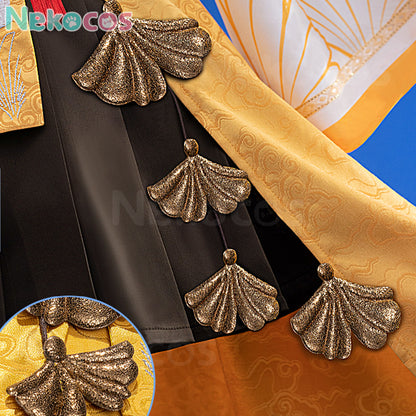 【Nekocos】Vocaloid Kagamine Rin & Len Cosplay Kagamine Rin Little Taoist Priest Cosplay Costume | In Stock