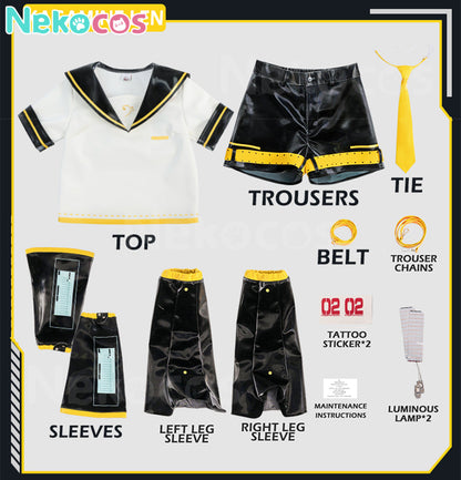 【Nekocos】Vocaloid Cosplay Kagamine Rin & Len Cosplay Costume | In Stock