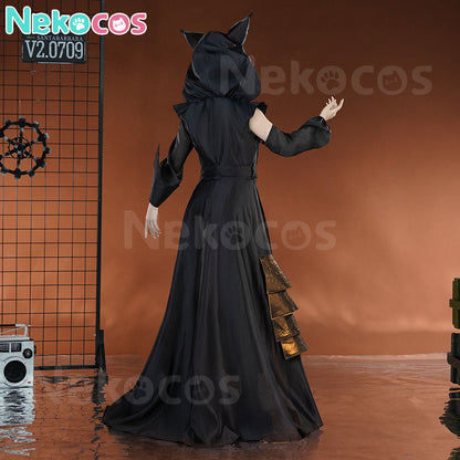 【Nekocos】Game Arknights Cosplay Kal'tsit Cosplay Costume Premium Edition | Custom-Tailor