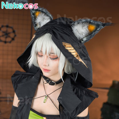 【Nekocos】Game Arknights Cosplay Kal'tsit Cosplay Costume Premium Edition | Custom-Tailor