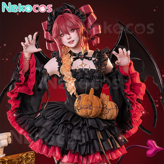 【Nekocos】Vocaloid Hatsune Miku Cosplay Kasane Teto Cosplay Costume Premium Edition | In Stock