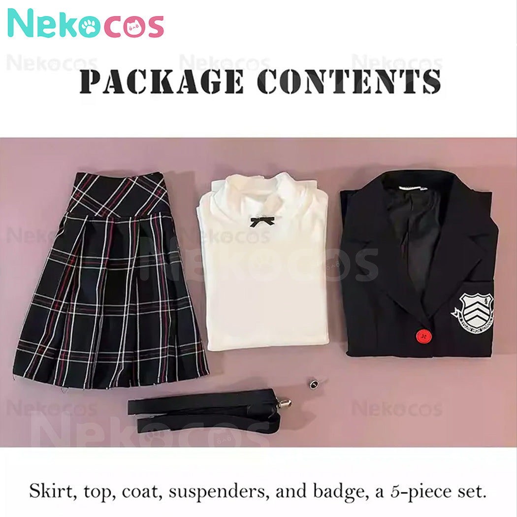 【Nekocos】Game Cosplay Kasumi Yoshizawa Shujin Academy Cosplay Costume | In Stock