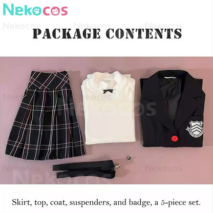【Nekocos】Game Cosplay Kasumi Yoshizawa Shujin Academy Cosplay Costume | In Stock