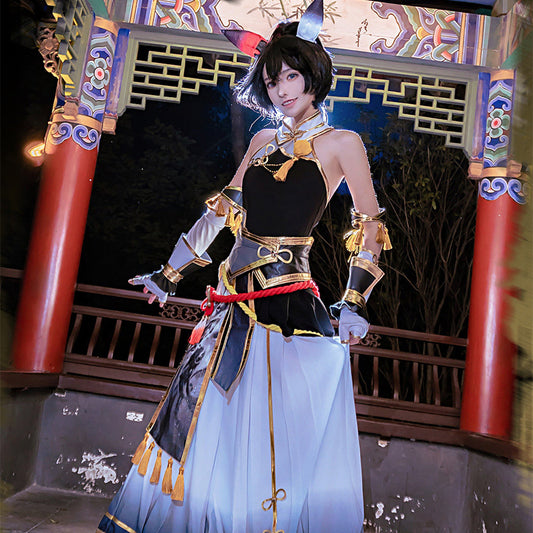 【Nekocos】Game Uma Musume Pretty Derby Cosplay Katsuragi Ace Cosplay Costume | Custom-Tailor