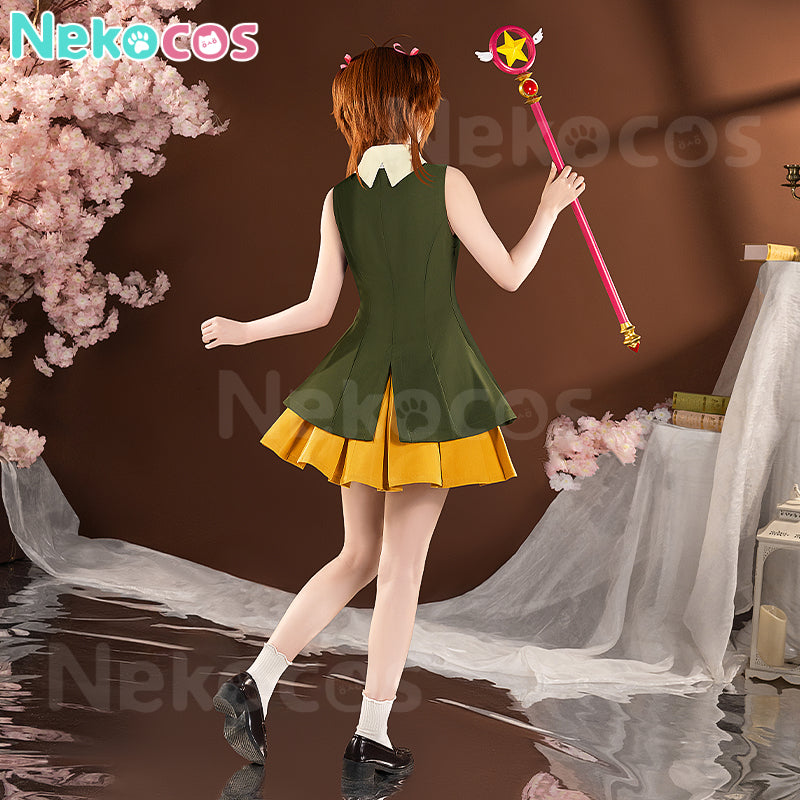 【Nekocos】Anime Cardcaptor Sakura Cosplay Kinomoto Sakura Hong Kong Trip Cosplay Costume Premium Edition | Custom-TailorAnime,Cardcaptor Sakura,Costume