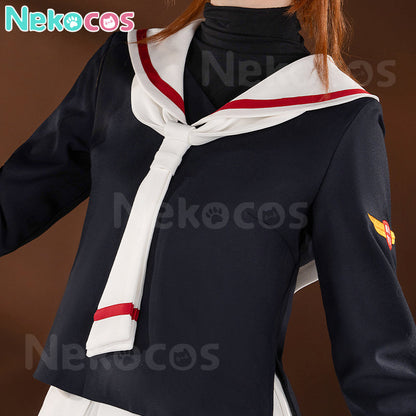 【Nekocos】Anime Cardcaptor Sakura Cosplay Kinomoto Sakura School Uniform Cosplay Costume Premium Edition | Custom-TailorAnime,Cardcaptor Sakura,Costume
