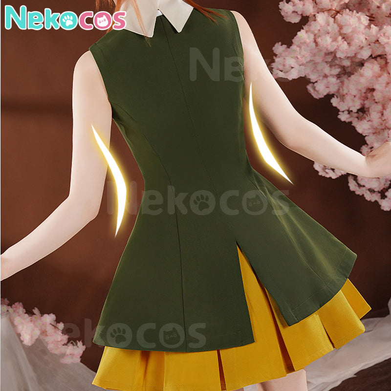 【Nekocos】Anime Cardcaptor Sakura Cosplay Kinomoto Sakura Hong Kong Trip Cosplay Costume Premium Edition | Custom-TailorAnime,Cardcaptor Sakura,Costume