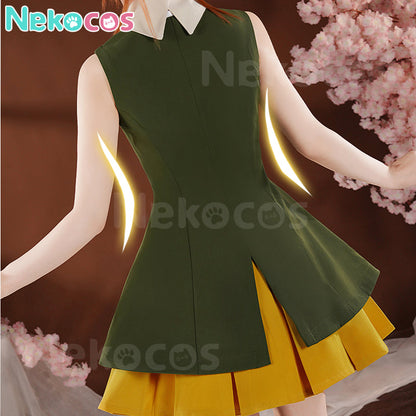 【Nekocos】Anime Cardcaptor Sakura Cosplay Kinomoto Sakura Hong Kong Trip Cosplay Costume Premium Edition | Custom-TailorAnime,Cardcaptor Sakura,Costume