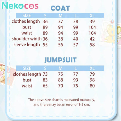 【Nekocos】Anime Cardcaptor Sakura Cosplay Kinomoto Sakura Dating Cosplay Costume Premium Edition | Custom-TailorCardcaptor Sakura,Costume,Game